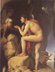 Jean Auguste Dominique Ingres Oedipus Explains the RIddle of the Sphinx (mk05) oil painting picture